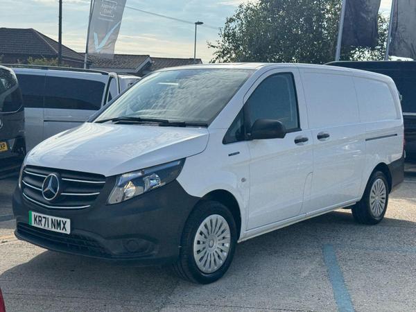 Used 2021 Mercedes-Benz eVito 114 e 41kWh Progressive Auto FWD L2 6dr (LWB) White at MBNI Truck & Van