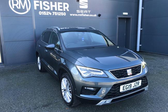 Used 2019 SEAT Ateca 1.5 TSI EVO XCELLENCE SUV 5dr Petrol Manual Euro 6 (s/s) (150 ps) Grey at RM Fisher