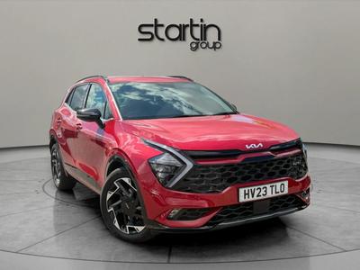 Used 2023 Kia Sportage 1.6 CRDi ISG 48V GT-LINE Infra Red at Kia Motors UK