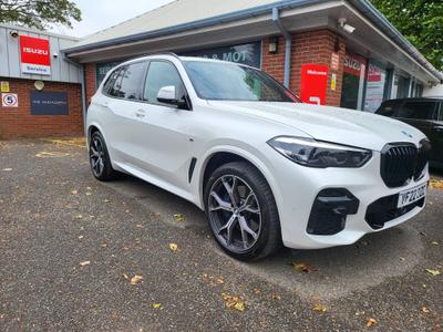 Used 2022 BMW X5 3.0 30d MHT M Sport Auto xDrive Euro 6 (s/s) 5dr at Duckworth Motor Group