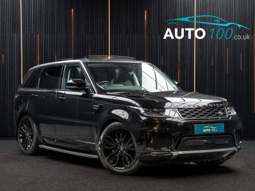 Used 2018 Land Rover Range Rover Sport 3.0 SD V6 HSE Auto 4WD Euro 6 (s/s) 5dr Black at Auto100