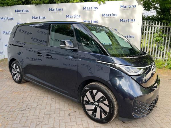Used ~ Volkswagen ID. Buzz Cargo Pro 79kWh Commerce Plus Auto 5dr Starlight Blue at Martins Group