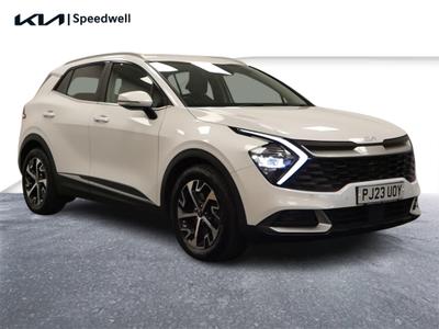 Used 2023 Kia Sportage 1.6 T-GDi ISG 3 Fusion White at Kia Motors UK