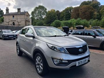 Used 2015 Kia Sportage 1.6 GDi EcoDynamics 2 2WD Euro 6 (s/s) 5dr Silver at Islington Motor Group