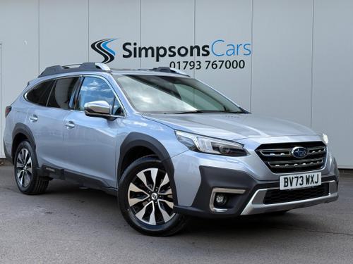 Used 2023 Subaru Outback 2.5i Touring Estate 5dr Petrol Lineartronic 4WD Euro 6 (s/s) (169 ps) Silver at Simpsons