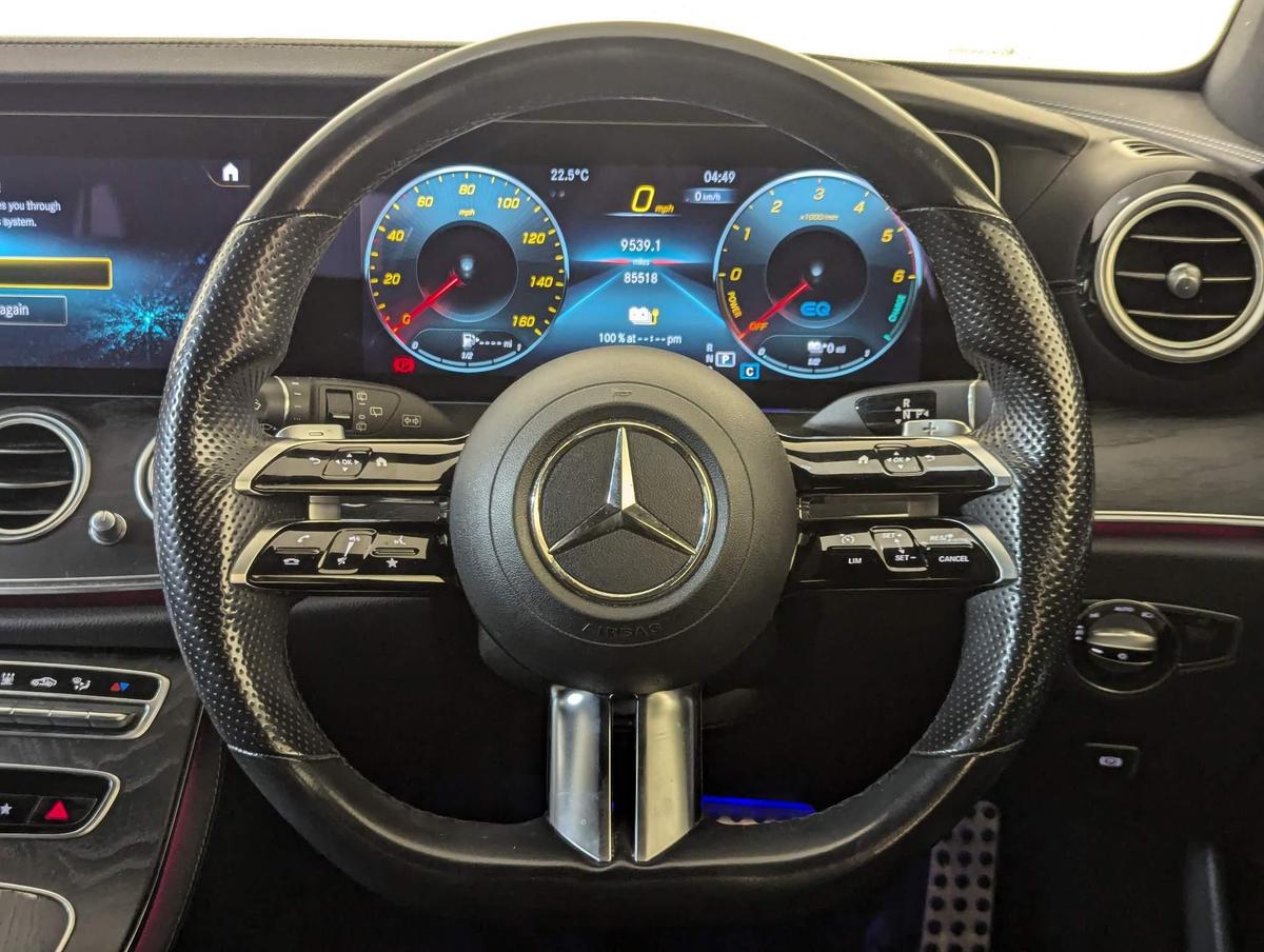 Used 2021 Mercedes-Benz E Class Black £22,295 | 85,530 Miles | V12