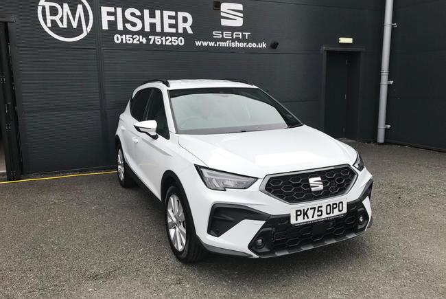 Used 2026 SEAT Arona 1.0 TSI FR First Edition Euro 6 (s/s) 5dr White at RM Fisher