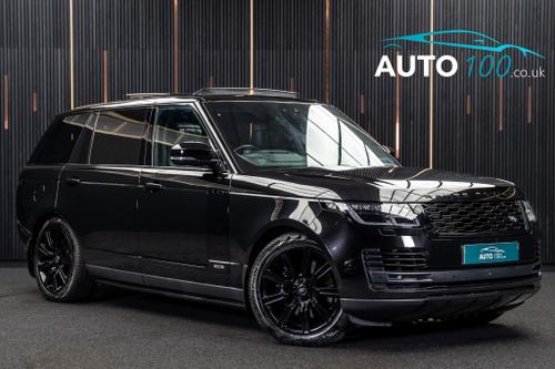 Used 2020 Land Rover Range Rover 2.0 P400e 13.1kWh Autobiography Auto 4WD Euro 6 (s/s) 5dr LWB Black at Auto100