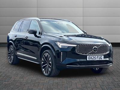 Used 2025 Volvo XC90 2.0 T8 18.8kWh Ultra Bright Auto 4WD Euro 6 (s/s) 5dr at Sinclair Direct