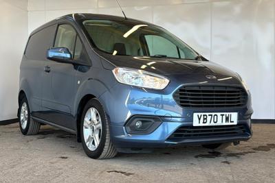 Used 2020 Ford TRANSIT COURIER 1.5 TDCi Limited Panel Van 5dr Diesel Manual L1 Euro 6 (100 ps) METAL BLUE at Dack Vans