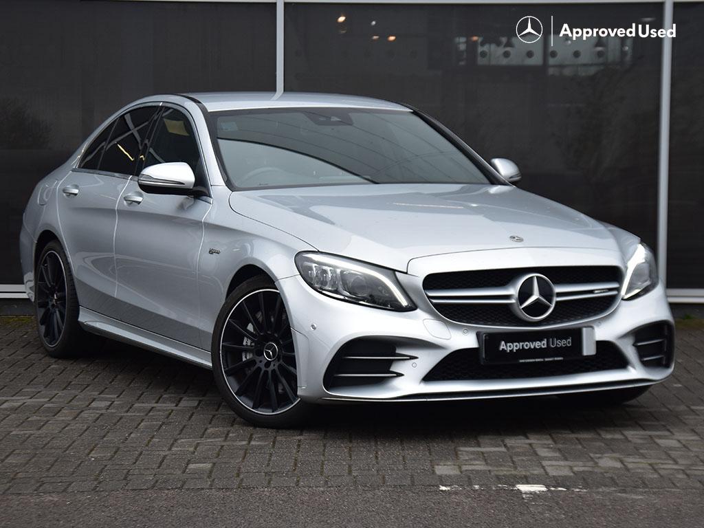 Used 2020 C-Class Mercedes-AMG C 43 4MATIC Edition Saloon Silver ...