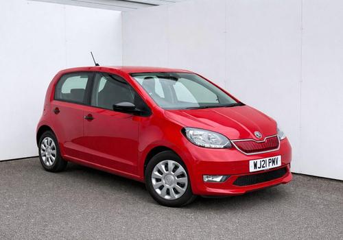 2021 SKODA CITIGO 2021 IV 36.8KWH SE AUTO 5DR PRICE 9,790 APR RED ELECTRIC 22710... photo