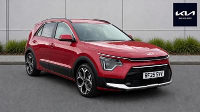 Used 2025 Kia Niro 1.6h GDi 3 DCT Euro 6 (s/s) 5dr Red at Kia Motors UK