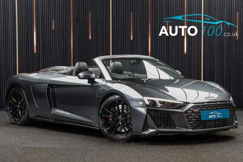 Used 2020 Audi R8 5.2 FSI V10 Spyder S Tronic Euro 6 (s/s) 2dr Grey at Auto100