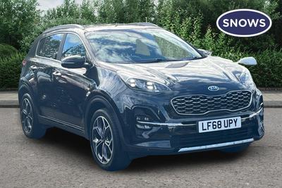 Used 2018 Kia Sportage 1.6 T-GDi GT-LINE Phantom Black at Kia Motors UK