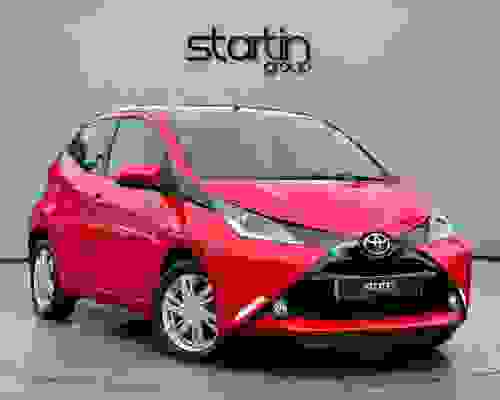 Toyota AYGO 1.0 VVT-i x-pression x-wave Euro 5 5dr Euro 5 Red at Startin Group