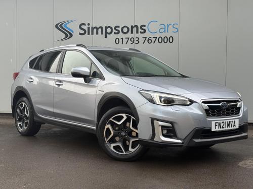 Used 2021 Subaru XV 2.0 i e-Boxer SE SUV 5dr Petrol Hybrid Lineartronic 4WD Euro 6 (s/s) (150 ps) Ice Silver at Simpsons
