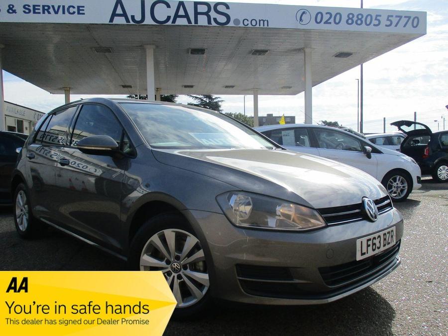 Volkswagen Golf photographed at AJ Cars in Enfield