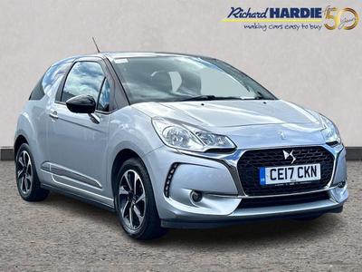 Used 2017 DS AUTOMOBILES DS 3 1.2 PureTech Elegance Euro 6 (s/s) 3dr at Richard Hardie