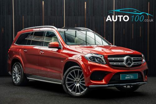 Used 2019 Mercedes-Benz GLS 3.0 GLS350d V6 Grand Edition G-Tronic 4MATIC Euro 6 (s/s) 5dr Red at Auto100