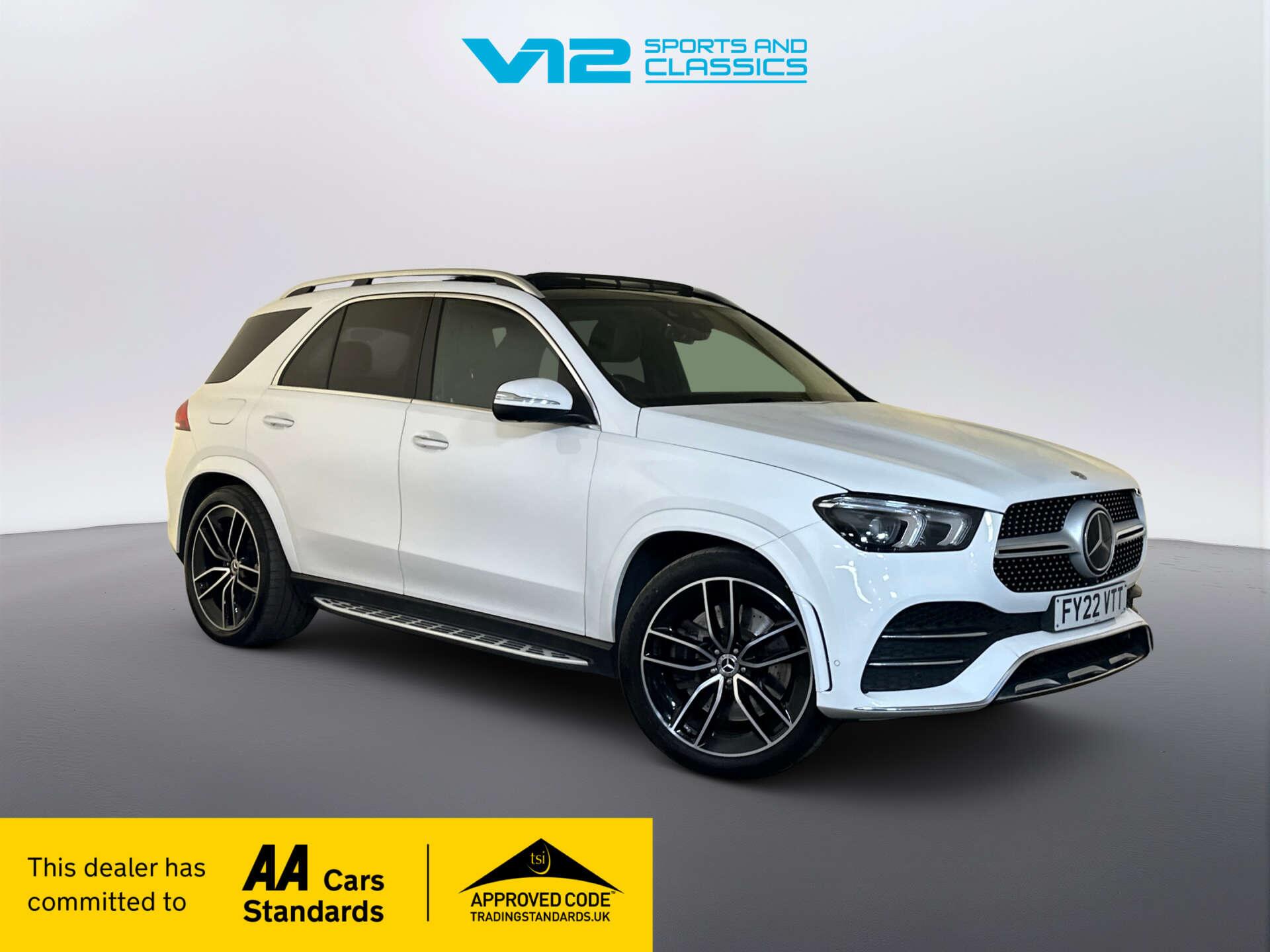 White 2022 Mercedes-Benz GLE Class SUV/Crossover All-wheel drive Automatic
