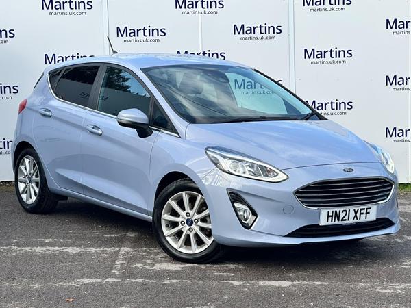 Used 2020 Ford Fiesta 1.0T EcoBoost MHEV Titanium Euro 6 (s/s) 5dr Blue at Martins Group