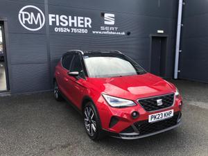 Used 2023 SEAT Arona 1.0 TSI FR Edition Euro 6 (s/s) 5dr Red at RM Fisher