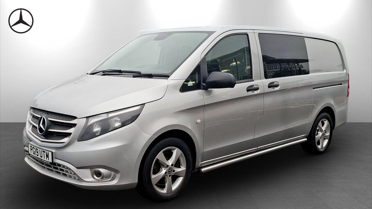 2019 MERCEDES Vito 2.1 119 CDI BlueTEC Sport Crew Van G-Tronic+ RWD L2 Euro 6 (s/s) 5dr (LWB) - vehicle photo 3 for sale on PureCar