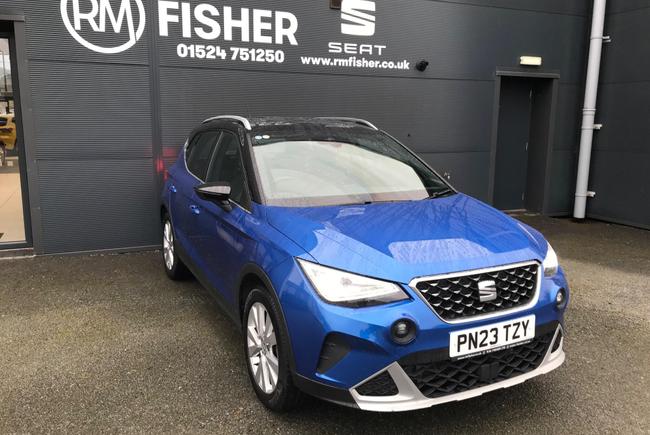 Used 2023 SEAT Arona 1.0 TSI XPERIENCE Euro 6 (s/s) 5dr Blue at RM Fisher