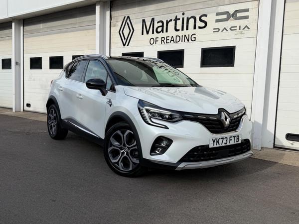 Used 2023 Renault Captur 1.6 E-TECH 9.8kWh techno Auto Euro 6 (s/s) 5dr White at Martins Group