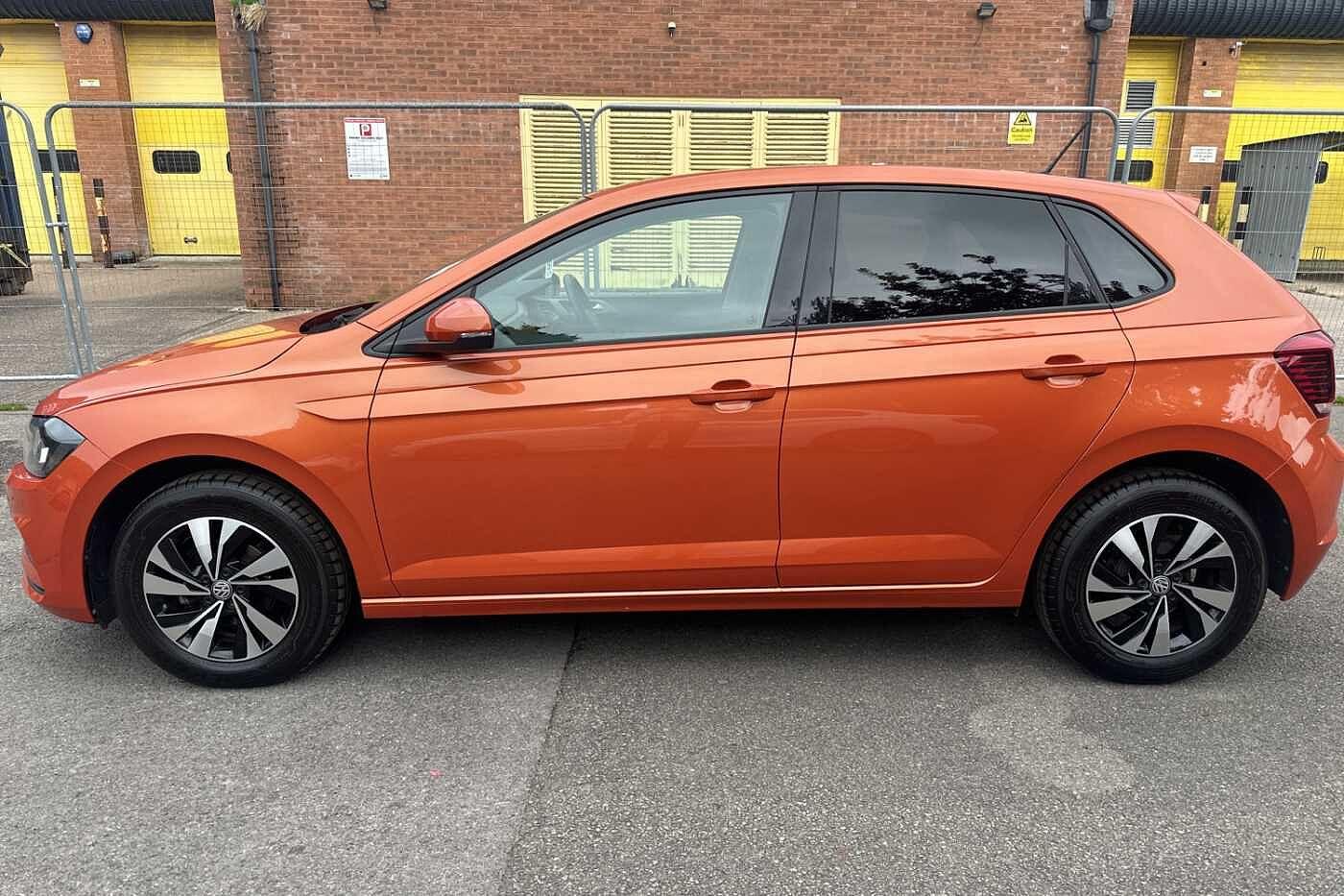 Used 2020 Volkswagen Polo MK6 Hatchback 5Dr 1.0 80PS Match EVO 13 750 14 909 miles Orange Mon Motors