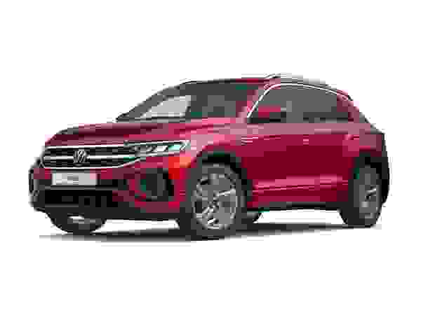 Used ~ Volkswagen T-Roc 1.5 TSI R-Line DSG 2WD Euro 6 (s/s) 5dr Kings Red with Black Roof at Martins Group
