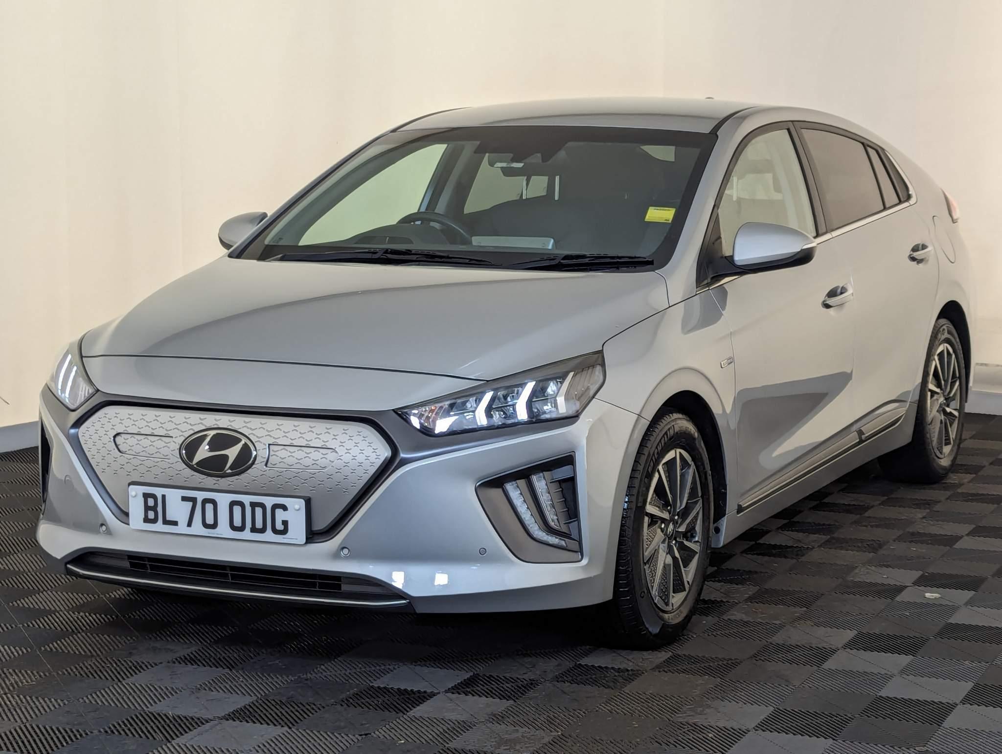 Hyundai ioniq electric on sale typhoon silver