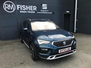 Used 2022 SEAT Ateca 1.5 TSI EVO XPERIENCE Edition DSG Euro 6 (s/s) 5dr Blue at RM Fisher