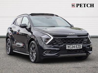 Used 2024 Kia Sportage 1.6 T-GDi ISG HEV GT-LINE S Phantom Black at Kia Motors UK