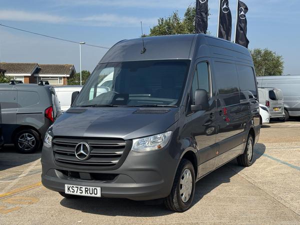Used 2025 Mercedes-Benz Sprinter 2.0 315 CDI PRO G-Tronic RWD L2 H2 Euro 6 (s/s) 5dr Selenite Grey at MBNI Truck & Van