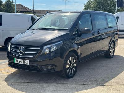 Used 2024 Mercedes-Benz eVito 100kWh PREMIUM Tourer Double Cab 5dr Electric Auto FWD L2 (8Seat) (204 ps) at MBNI