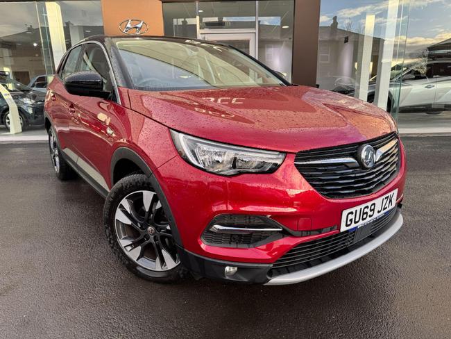 Used 2019 Vauxhall Grandland X 1.2 Turbo Sport Nav Auto Euro 6 (s/s) 5dr at West Riding