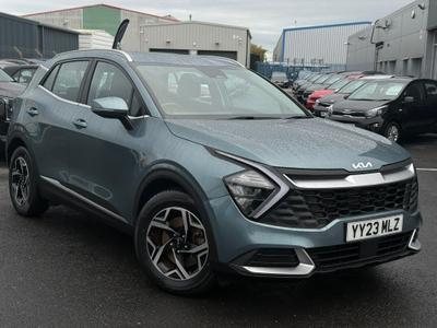 Used 2023 Kia Sportage 1.6 T-GDi ISG 2 Yuka Steel Gray at Kia Motors UK
