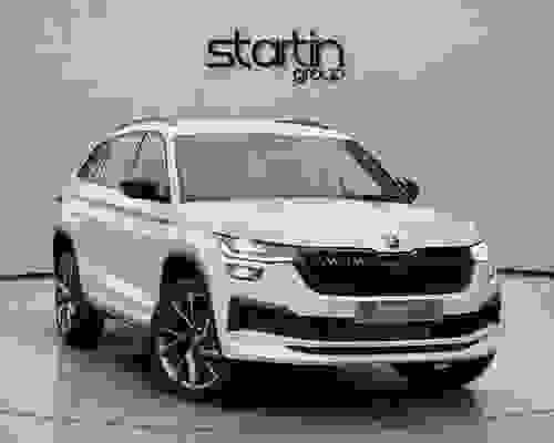 Skoda Kodiaq 2.0TDI 200 4X4 SportLine 7s SCR DSG White at Startin Group