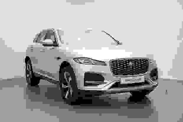 Used 2021 Jaguar F-PACE 3.0 D300 S 5dr Hakuba Silver at Duckworth Motor Group