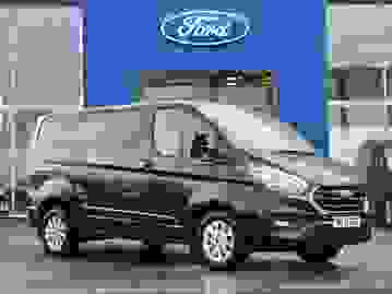 Used 2022 Ford Transit Custom 2.0 300 EcoBlue Limited L1 Euro 6 (s/s) 5dr agate black at Islington Motor Group
