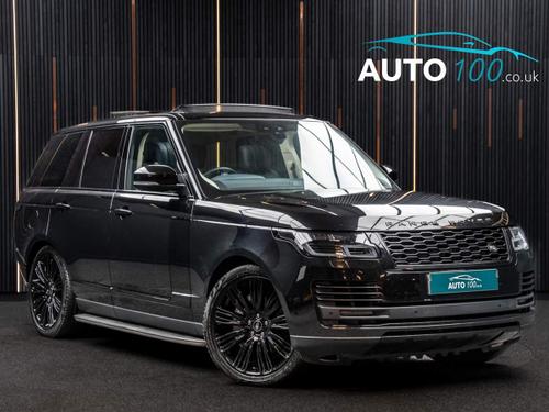 Used 2021 Land Rover Range Rover 3.0 D300 MHEV Westminster Black Auto 4WD Euro 6 (s/s) 5dr Black at Auto100