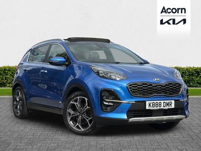 Used 2021 Kia Sportage 1.6 T-GDi ISG GT-LINE S Blue Flame at Kia Motors UK
