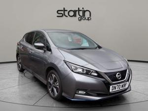 Used 2020 Nissan Leaf 62kWh e+ n-tec Auto 5dr at Startin Group