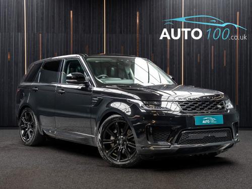 Used 2021 Land Rover Range Rover Sport 3.0 D300 MHEV HSE Dynamic Auto 4WD Euro 6 (s/s) 5dr Black at Auto100