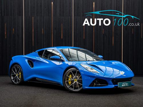 Used 2023 LOTUS Emira 3.5 V6 First Edition IPS Euro 6 2dr Blue at Auto100