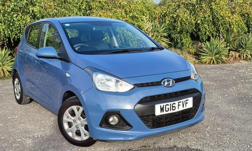 Used 2016 Hyundai i10 1.0 SE Euro 5 5dr Blue at Staceys Motors