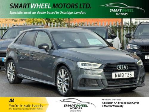 2018 2018 Audi A3 1.5 TFSI CoD Black Edition Sportback Euro 6 (s/s) 5dr Petrol photo