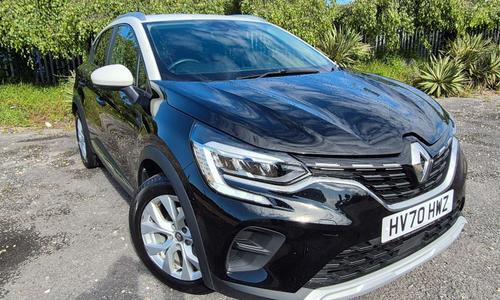 Used 2020 Renault Captur 1.3 TCe Iconic Euro 6 (s/s) 5dr Black at Staceys Motors